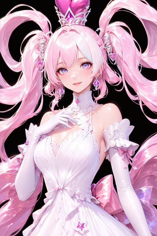Masterpiece, Best Quality, Highly Detailed 1girl, Pink Hair,...