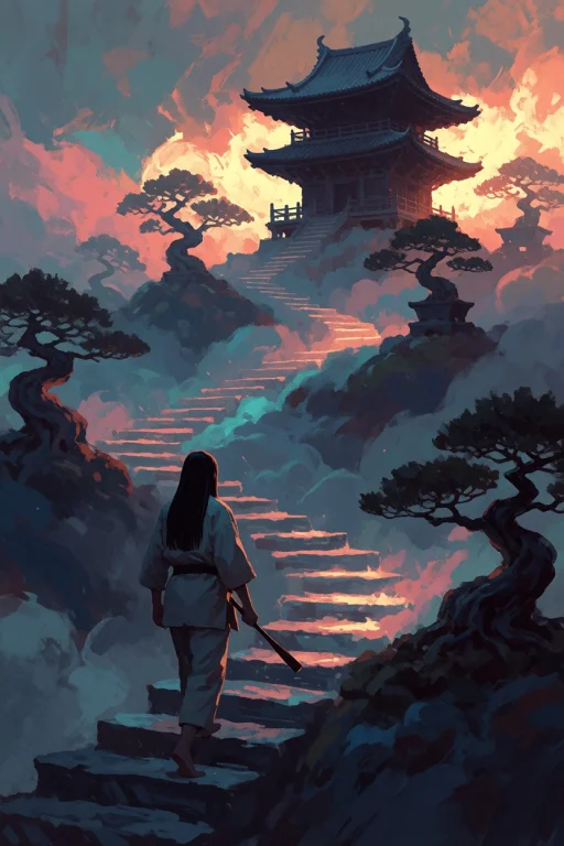 Digital Artwork With An Expressive Painterly Style, Obvious...