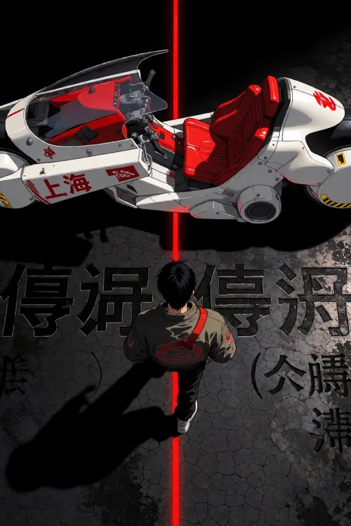 Masterpiece, Very Aesthetic, Nijisis,  Futuristic Bike A Hig...