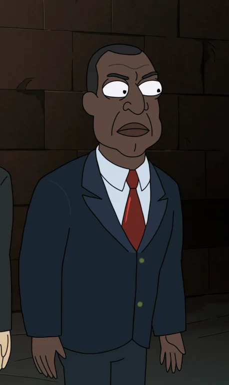 Curtispc, 1man, Dark Skin, Short Black Hair, Black Dot Eyes,...