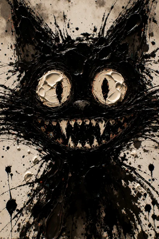 Sumiink, Ta86wistfall, A Maniacal Lich Black Cat With Exagge...
