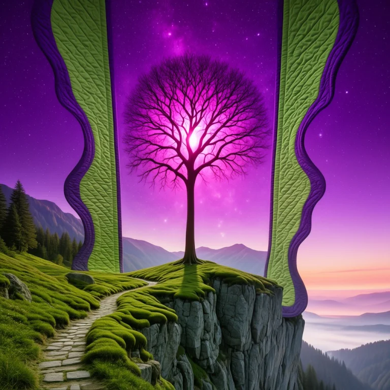 This Is A Digitally Created, Surreal Fantasy Artwork Depicti...