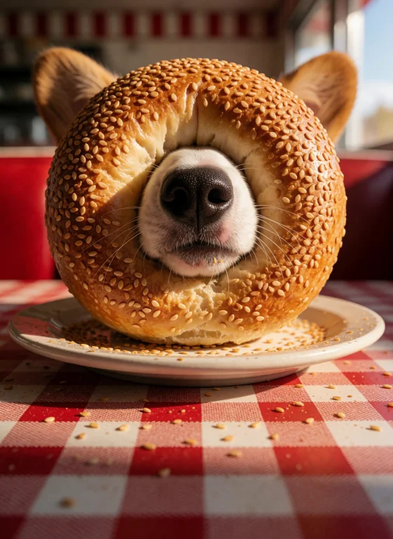 An Ultra-macro, Low Ground-level Food Photography Still Set...