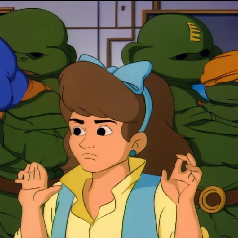 1girl, 2boys, Buffshell87, Brown Hair, Long Hair, Fluffy Hai...