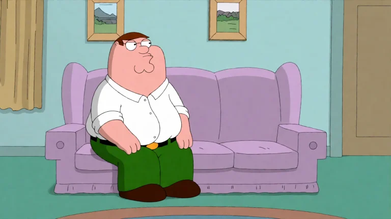 Fmlygyssn09, A Plump Man In A White Shirt And Green Pants Si...
