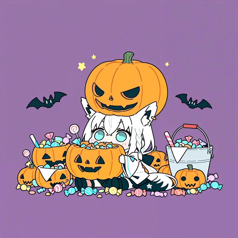 Masterpiece, Best Quality, Flat Color, Safe, Chibi, 1girl, S...