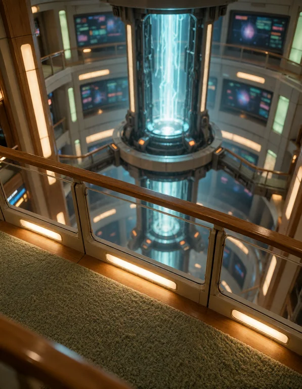 034 F3d3r4t10n Sh1p, Warp Core Engineering, Elevated Plungin...