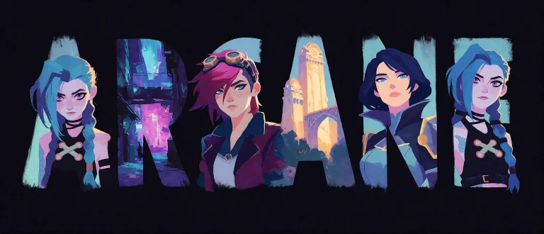Stylized Illustration With Brush Strokes. On A Black Fog Bac...