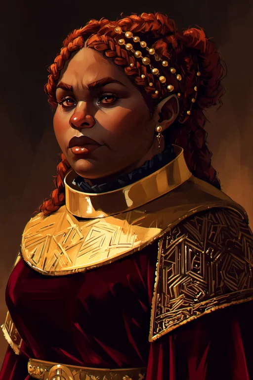 Highres, Absurdres,b1fr0nsx, A Female Dwarf With A Stout, St...