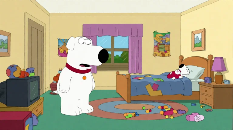 Fmlygyssn10, In A Brightly Lit, Child-filled Bedroom, A Larg...