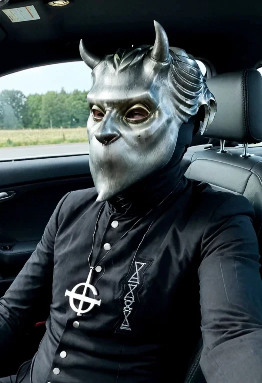 Loraghoulmask-mel-xl1 Ghoulmask, Driving A Car, Highest Qual...
