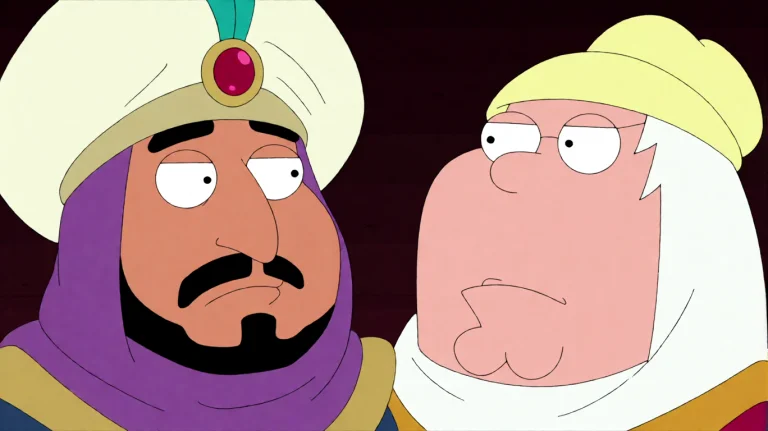 Fmlygyssn11, Two Animated Figures, One In A White Turban Wit...