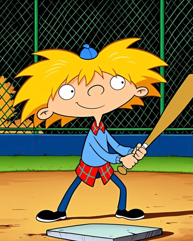 Loraheyarnoldstyleanimamix50.75 Heyarnoldstyle, Retro Style,...