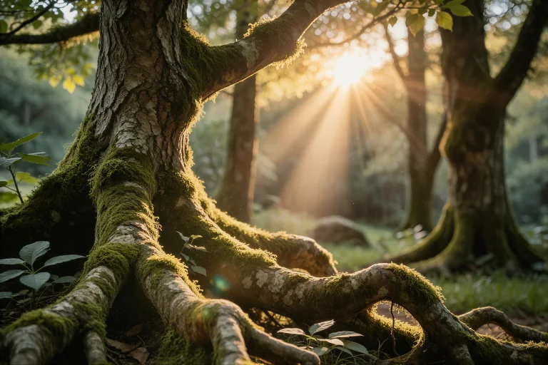 A Cinematic Landscape Photograph, Wide 32 Composition, Of An...