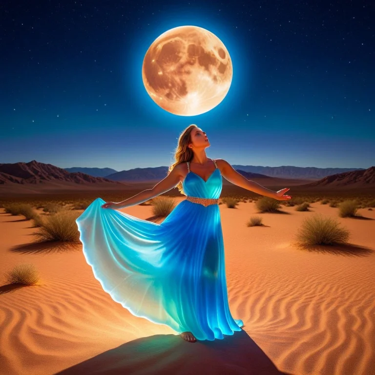 Gummymorph, Masterpiece, The Image Captures A Serene Night S...