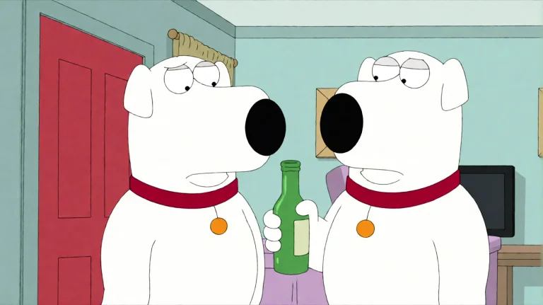 Fmlygyssn08, A Large White Dog With A Red Collar Holds A Gre...