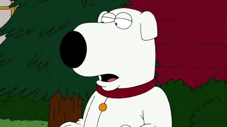 Fmlygyssn01, A White Dog With A Red Collar And A Yellow Tag...