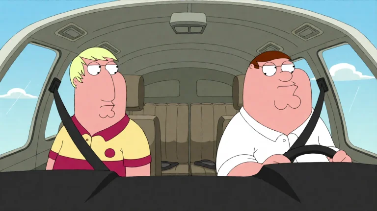 Fmlygyssn12, Two Men Are Seated In The Cockpit Of A Small Ai...