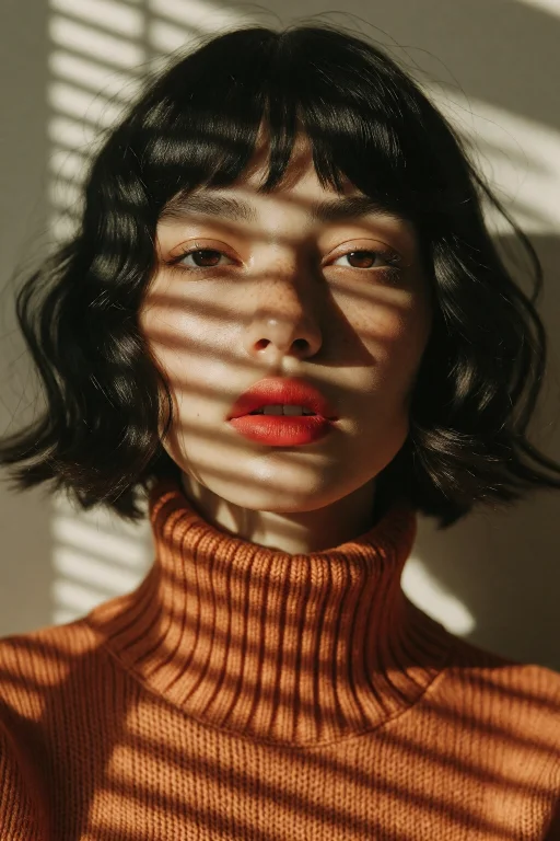Highleveldescriptiona Cinematic, Close-up Portrait Of A Youn...