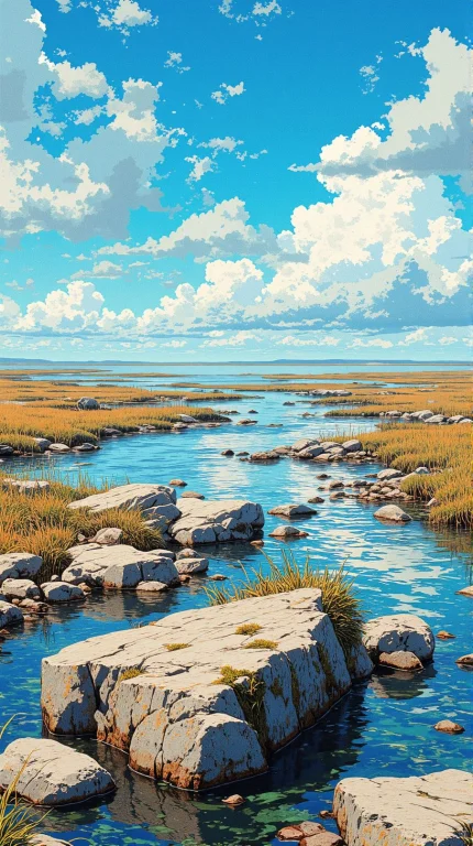 Anime Artwork Richard E. Miller Post-impressionist Bays, Sal...