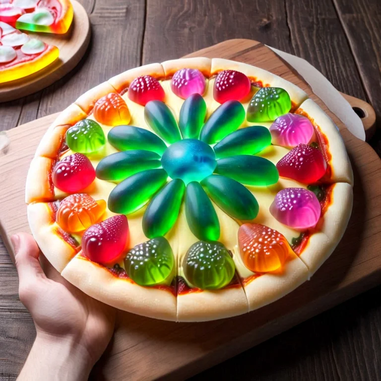 Pizza Made Of Aurora, Gummymorph