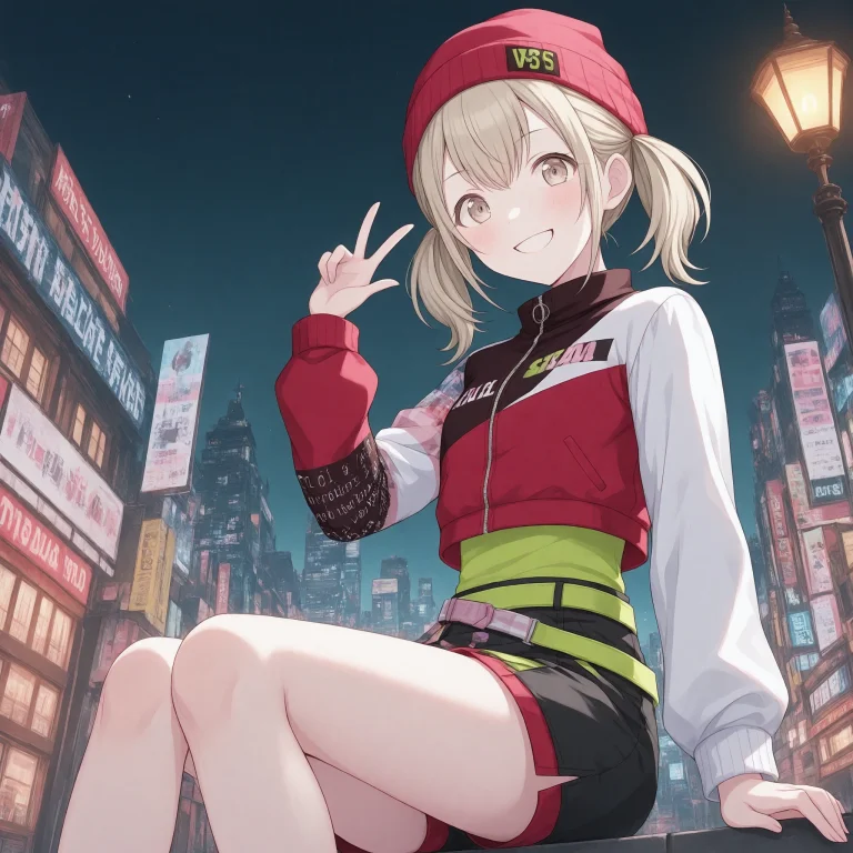 1girl, Azusawa Kohane, Project Sekai, Solo, Blonde Hair, Low...