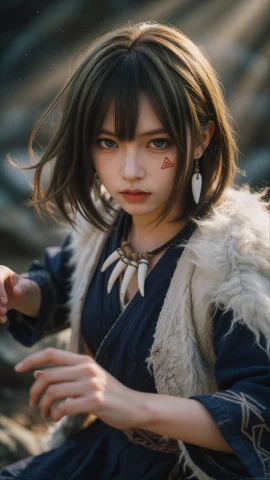 San,a Cinematic, Hyper-realistic Photograph Of A 22-year-old... — Stable Diffusion AI Prompt: 珊(San),A cinematic, hyper-realistic photograph of a 22-year-old Chinese woman n...