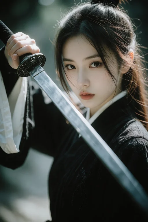 Zidiusart, Masterpiece, Very Aesthetic, Asian Woman, A Marti...