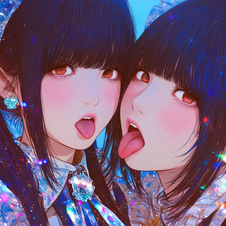 Uk1h4j1m3, Multiple Girls, 2girls, Mole Under Eye, Mole, Ton...