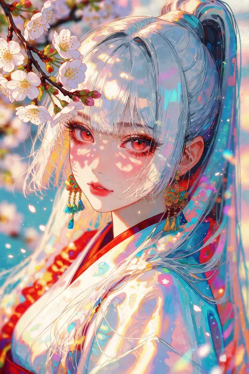 Nijisis, A Vibrant, Painterly Anime-fusion Digital Illustrat...