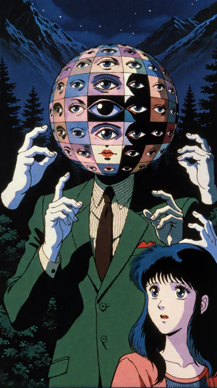 Medium Shot In A Dark Mountain Forest, An Elegant Man In A G...