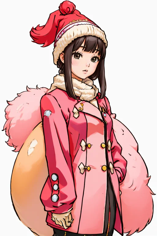 1girl, Loragyakuten1, The Winter Of Peace, It Is Very Fashio...