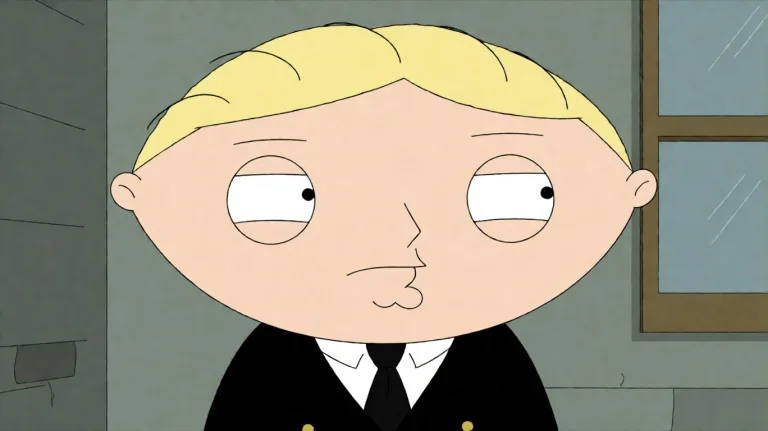 Fmlygyssn21, A Cartoon Figure With A Large Head, Blonde Hair...