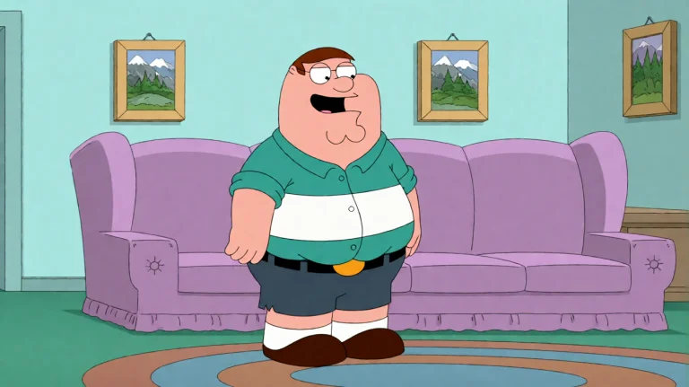 Fmlygyssn22, A Cheerful, Rotund Man In A Striped Teal Shirt...