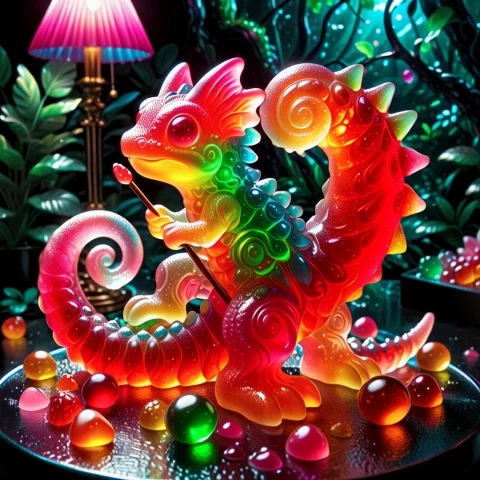 3d Clay-gel Hybrid Style, Absurdres, Made Of Wine Gummy Styl... — SDXL AI Prompt: 3D clay-gel hybrid style, absurdres, made of wine gummy style, vibrant color the...