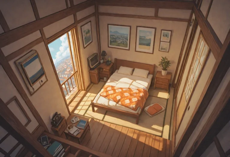 Retro Anime Style, An Angular, Stylized 3d Art Style, Satura...