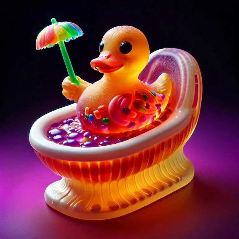 A Surreal, Entirely Edible Gummy-candy Universe Featuring On...