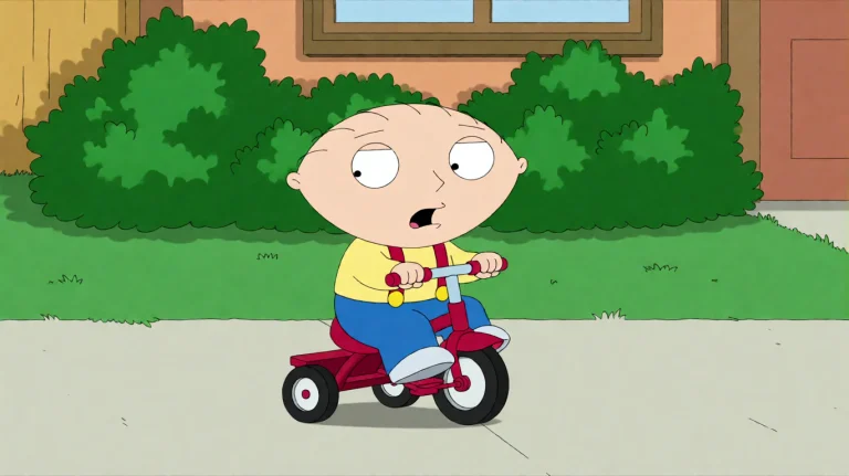 Fmlygyssn19, A Small Child With Wide Eyes Is Riding A Tricyc...
