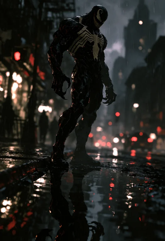 Ta86wistfall, Venom As A Towering Symbiotic Antihero In A Ra...