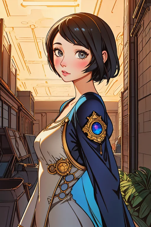 1girl, Lorajajala1.2 Jajala, Designed By Ilya Kuvshinov, Tom...