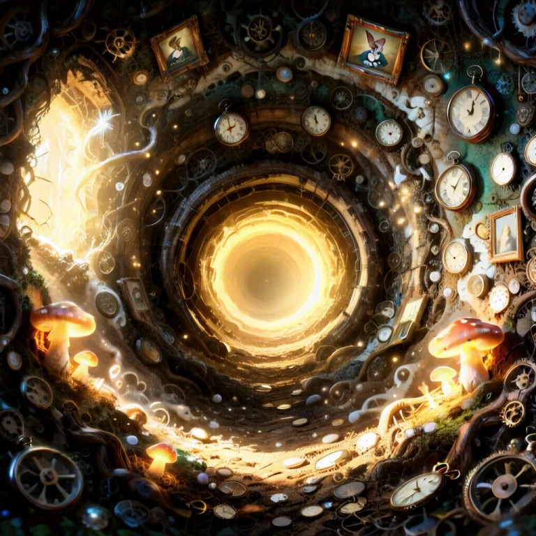 A Highly Detailed, Intricate Steampunk Digital Illustration...