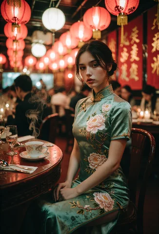 A Medium Shot Shows A Young Beautiful Woman, Barefoot, Slend... — Stable Diffusion AI Prompt: A medium shot shows a young beautiful woman, barefoot, slender and athletic with...