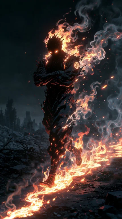 3mb3rlum3n As A Being Of Pure Fire And Light, But Not Standi...