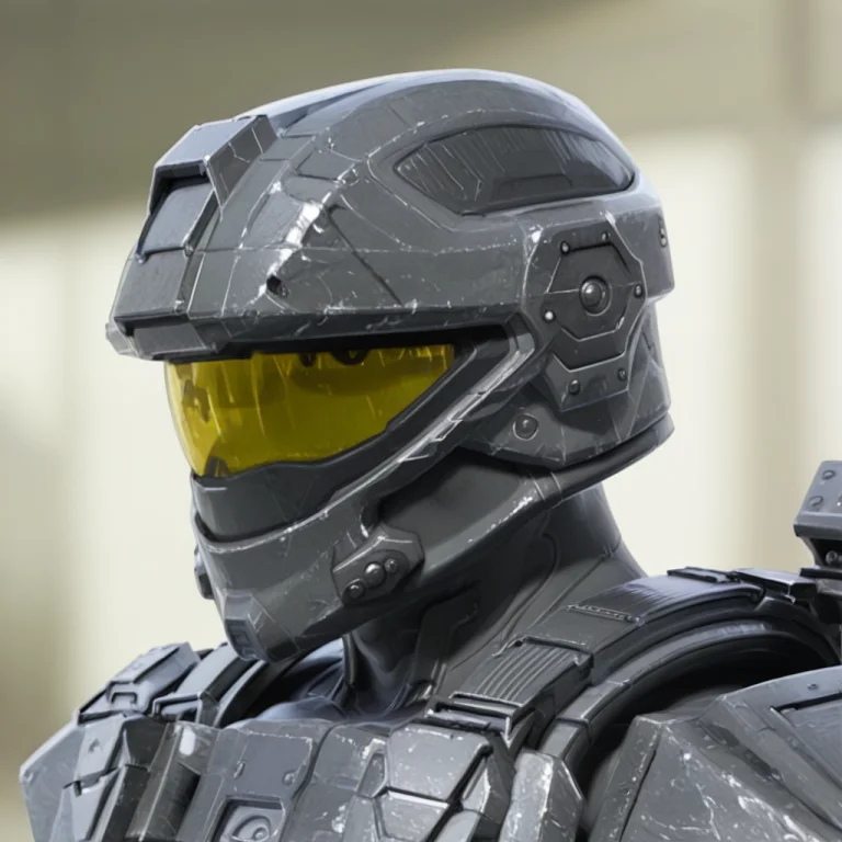 Halrrec,armor, Helmet,visor, Portrait,side View