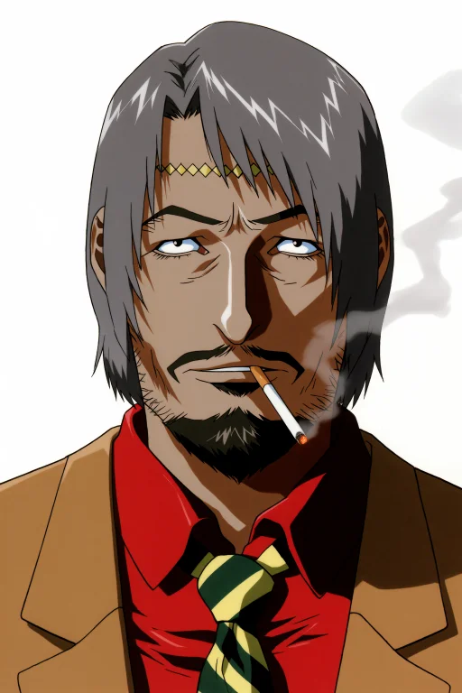 Yasuomi Umetsu Style, Akai A Kite, 1boy, Male Focus, Facial...