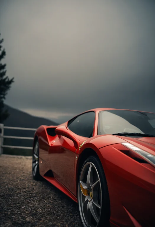 Cinematic Film Still Stunning 3d Render,loraferrari Focus0.0...