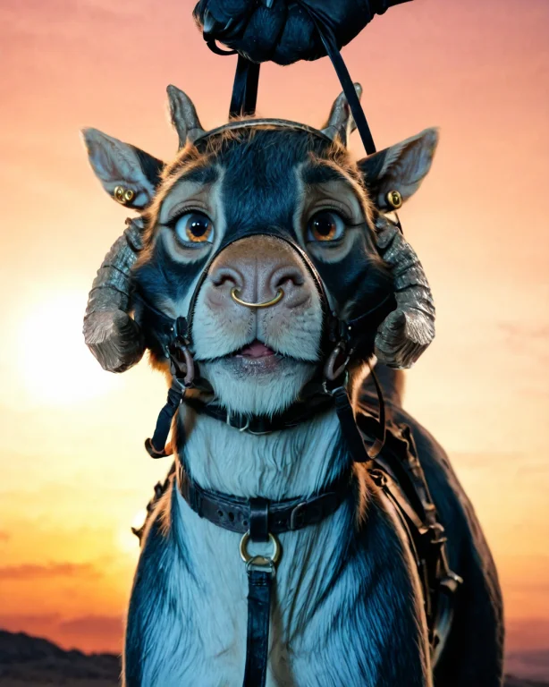 Cinematic Still Tauntaun, Feral, Animal, Biped, Tail, Fur, C...