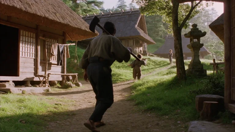 Lstsmr2003, A Figure In Traditional Attire, Carrying A Tool...