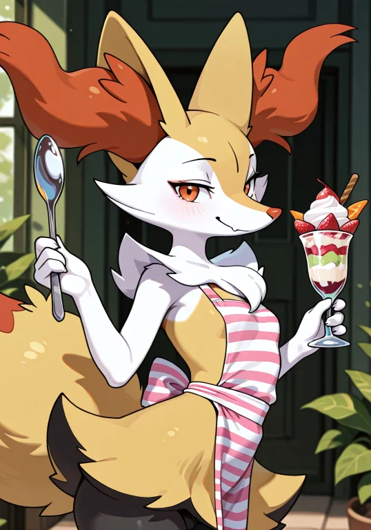 Braixenillust, Braixenill 1girl, Furry, Female Furry, Animal...