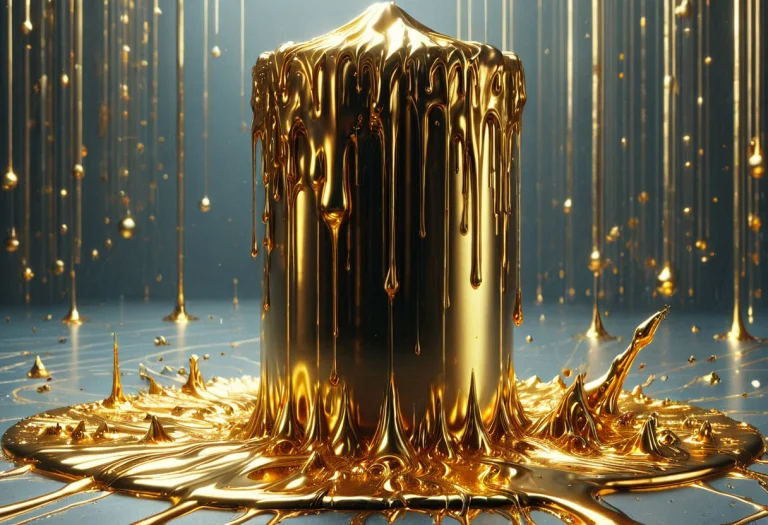 Liquidgoldmorph, Dripping, A Gift Of Powers Disposed Upon Yo...